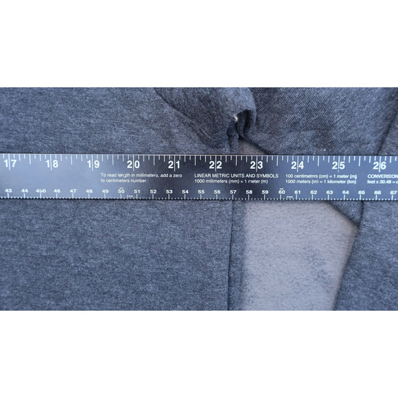 Sonoma Mens Long Sleeve Quarter Snap Pullover Fleece Large Gray - Picture 13 of 14